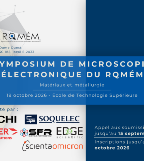 Symposium de microscopie en matériaux et métallurgie