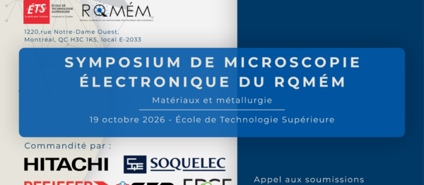 Symposium de microscopie en matériaux et métallurgie